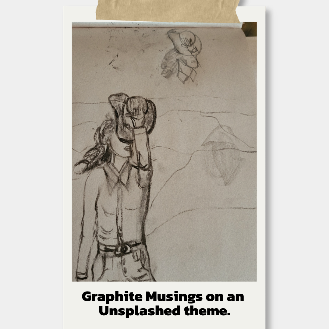 Graphite The ugly sketch stage of my work.